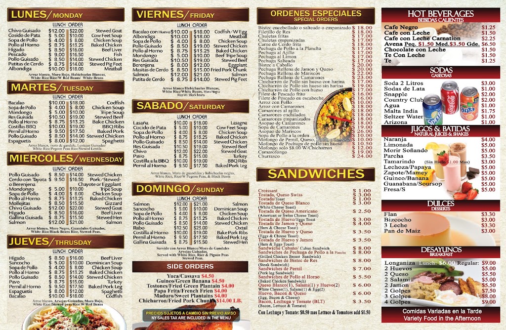 El Viejo Pollo Restaurant | restaurant | 1587 Watson Ave, Bronx, NY 10472, United States | 7189048989 OR +1 718-904-8989