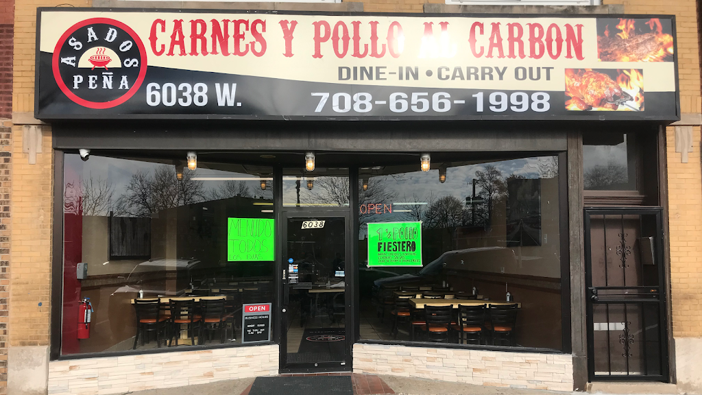 asados peña | restaurant | 6038 Cermak Rd, Cicero, IL 60804, USA | 7086561998 OR +1 708-656-1998
