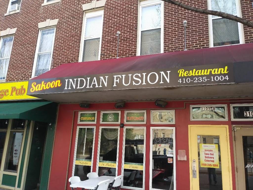 Sakoon Indian Fusion Restaurant | restaurant | 3105 St Paul St B, Baltimore, MD 21218, USA | 4102351004 OR +1 410-235-1004