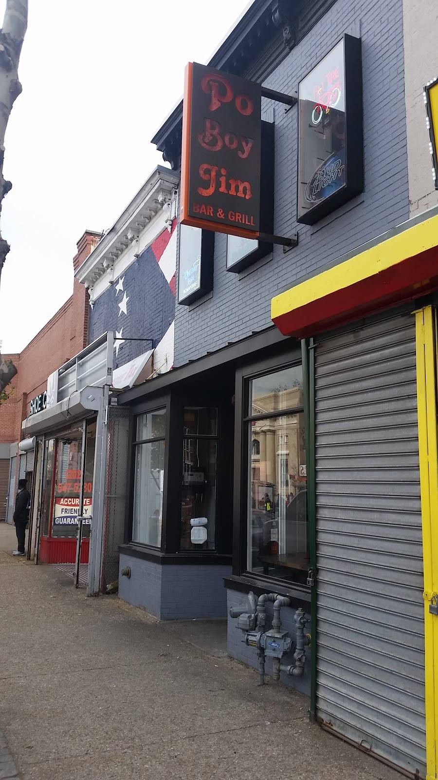 Po Boy Jim Bar and Grill | restaurant | 709 H St NE, Washington, DC 20002, USA | 2026217071 OR +1 202-621-7071