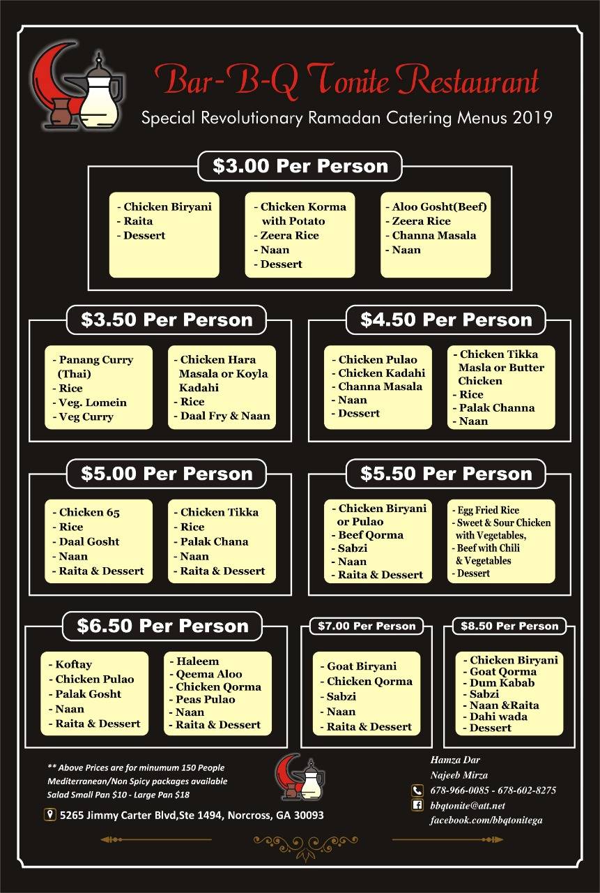 Bar-B-Q Tonite Restaurant | restaurant | 5265 Jimmy Carter Blvd #1494, Norcross, GA 30093, USA | 6789660085 OR +1 678-966-0085