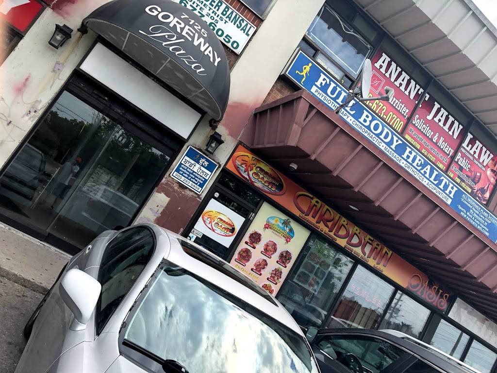 Caribbean Oasis | restaurant | 7125 Goreway Dr, Mississauga, ON L4T 2T5, Canada | 9059082505 OR +1 905-908-2505