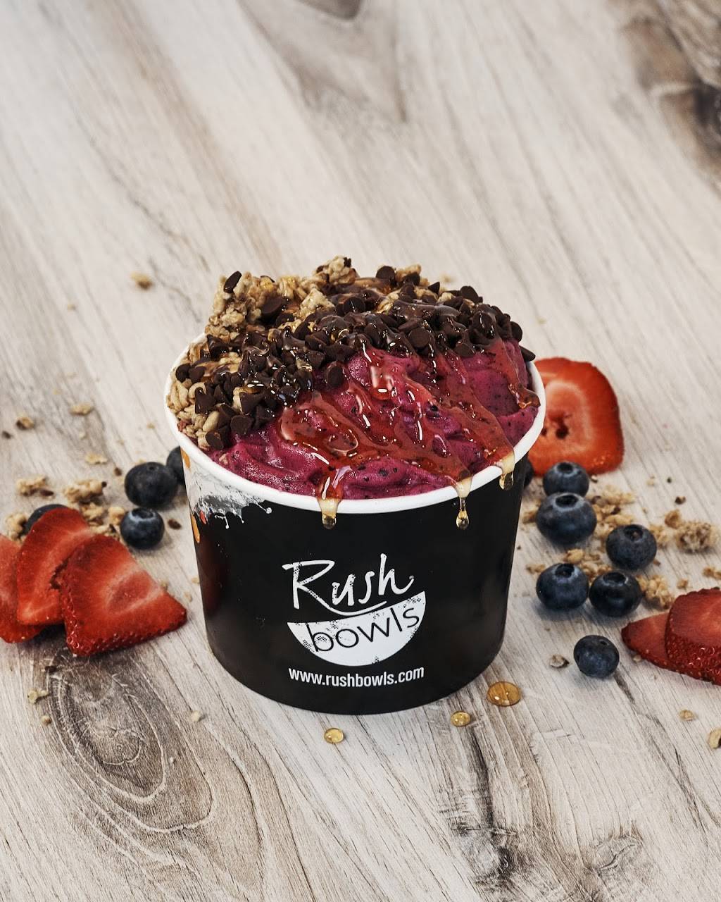 Rush Bowls | restaurant | 350 17th St, Oakland, CA 94612, USA | 5105909068 OR +1 510-590-9068