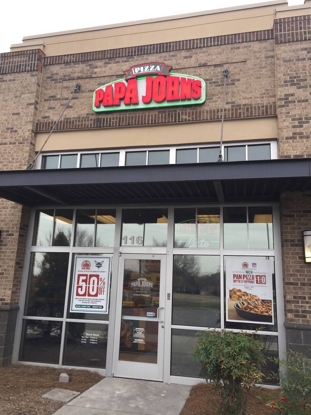 Papa Johns Pizza | restaurant | 3805 Concord Pkwy S ste 112, Concord, NC 28027, USA | 7047207272 OR +1 704-720-7272