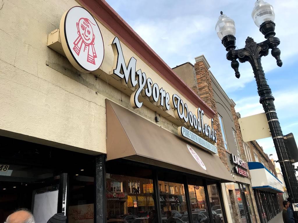Mysore Woodlands | restaurant | 2548 W Devon Ave, Chicago, IL 60659, USA | 7733388160 OR +1 773-338-8160