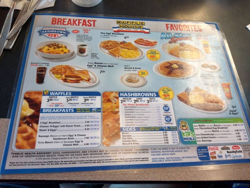 Waffle House | restaurant | 3421 McFarland Blvd E, Tuscaloosa, AL 35405, USA | 2055538643 OR +1 205-553-8643