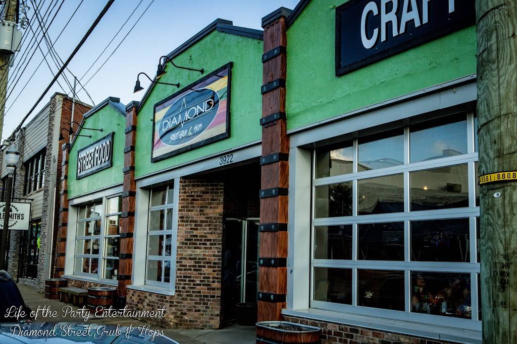 Diamond Street Grub and Hops | restaurant | 3922 Shelbyville Rd, Louisville, KY 40207, USA | 5027095113 OR +1 502-709-5113