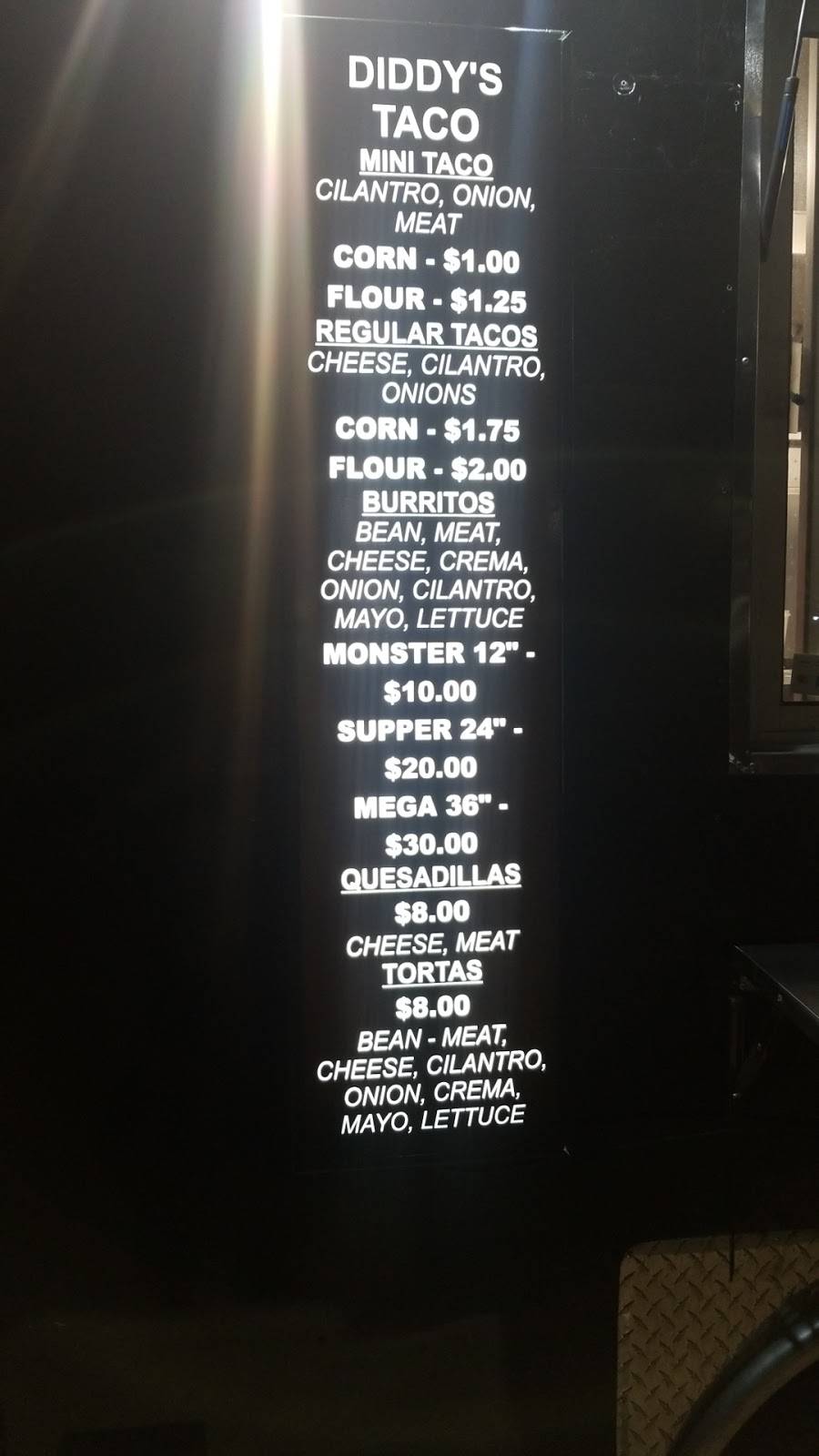 Diddys Tacos | restaurant | 1602 Farm to Market 1960 Rd W, Houston, TX 77090, USA | 8328089475 OR +1 832-808-9475