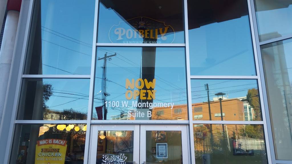 Potbelly Sandwich Shop | restaurant | 1100 W Montgomery Ave Suite B, Philadelphia, PA 19122, USA | 2675924638 OR +1 267-592-4638