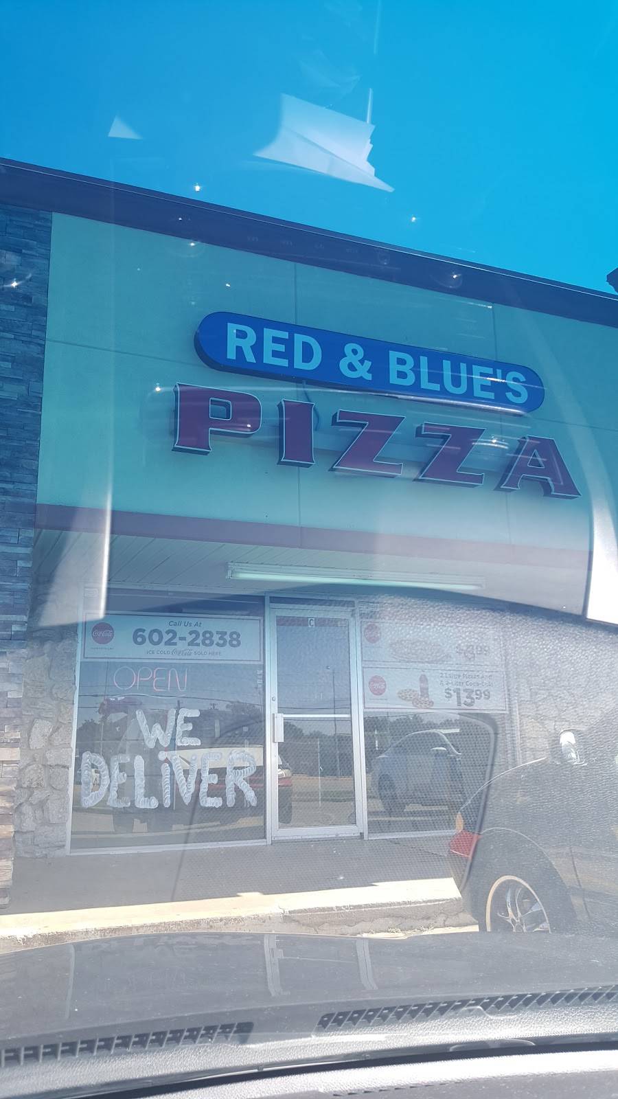 Red & Blues Pizza | restaurant | 4500 S May Ave Ste C, Oklahoma City, OK 73119, USA | 4056022838 OR +1 405-602-2838