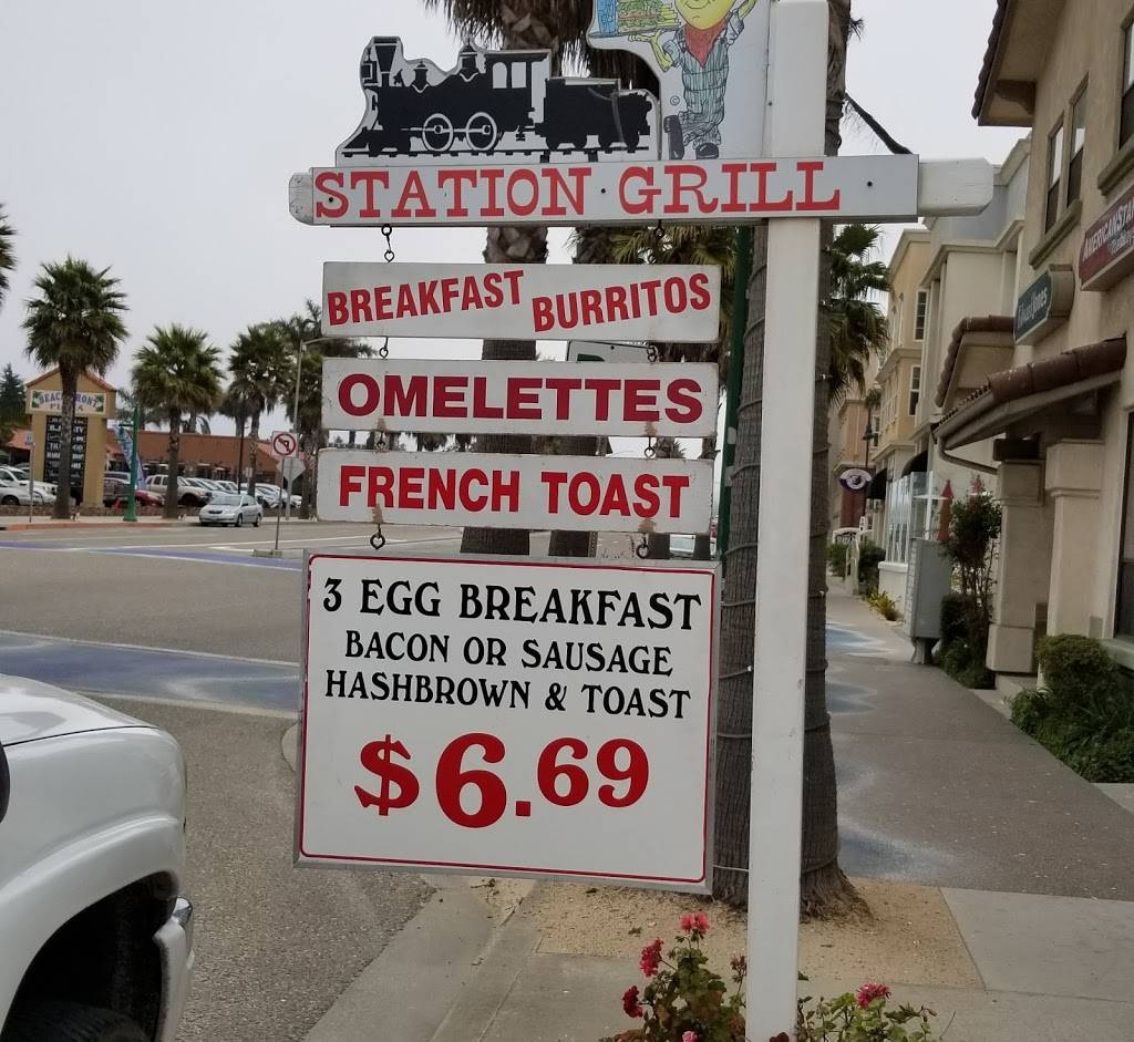 Grover Station Grill | restaurant | 170 W Grand Ave #101, Grover Beach, CA 93433, USA | 8054893030 OR +1 805-489-3030