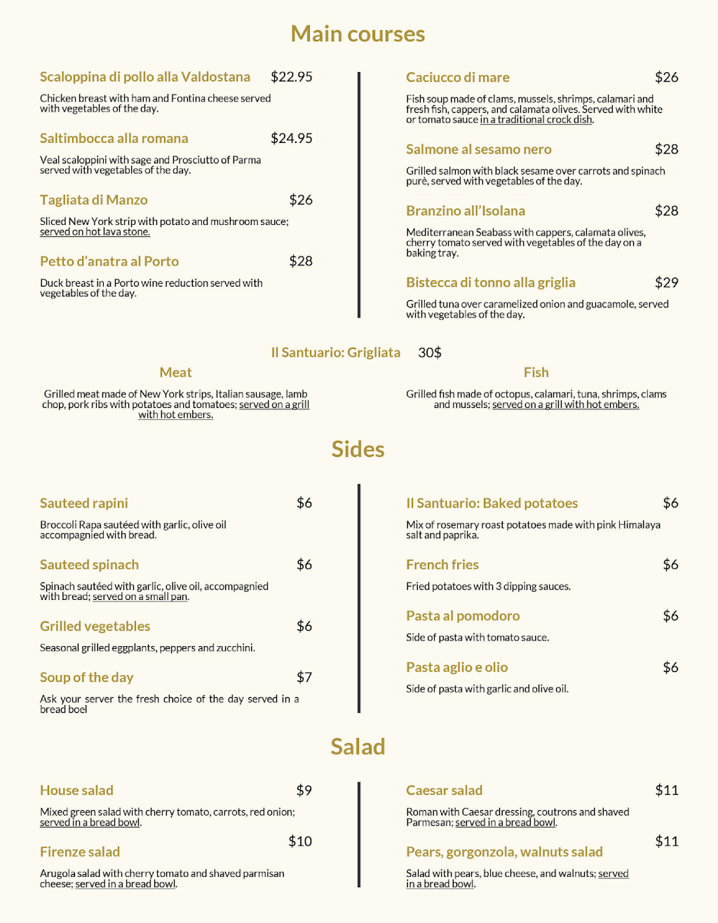 Il Santuario | restaurant | 336 8th Ave W, Palmetto, FL 34221, USA | 9418454000 OR +1 941-845-4000