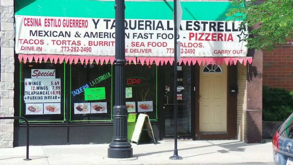 taqueria la estrella | restaurant | 4808 N Milwaukee Ave, Chicago, IL 60630, USA | 7732822490 OR +1 773-282-2490