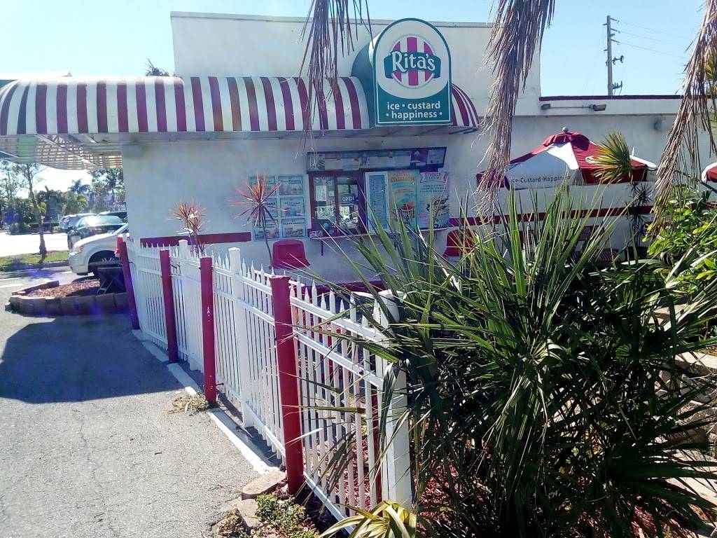 Ritas Italian Ice & Frozen Custard | restaurant | 4666 S Cleveland Ave, Fort Myers, FL 33907, USA | 2392757808 OR +1 239-275-7808