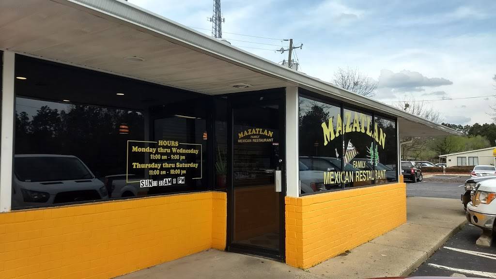 Mazatlan Restaurant | restaurant | 1406 N Sandhills Blvd, Aberdeen, NC 28315, USA | 9109441622 OR +1 910-944-1622