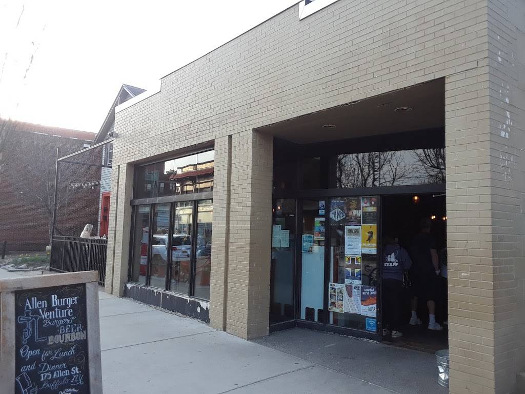 Allen Burger Venture | restaurant | 175 Allen St, Buffalo, NY 14201, USA | 7167680386 OR +1 716-768-0386