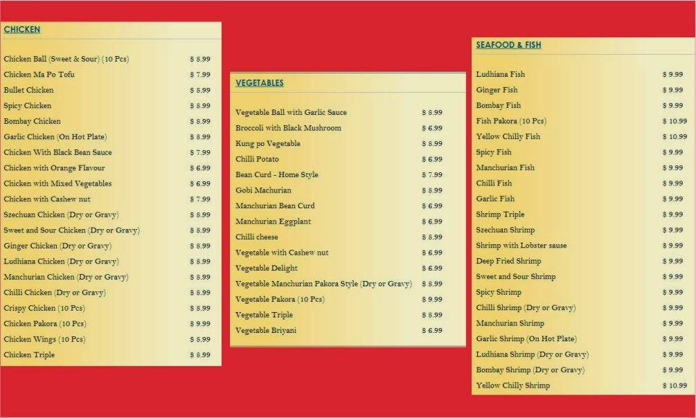 YellowChilly | restaurant | 1747 Albion Rd UNIT #1, Etobicoke, ON M9V 1C3, Canada | 4167405570 OR +1 416-740-5570