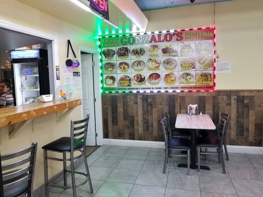 Gonzalos Taqueria Y Carnitas | restaurant | 3365 S Military Trail, Lake Worth, FL 33463, USA | 5617198818 OR +1 561-719-8818