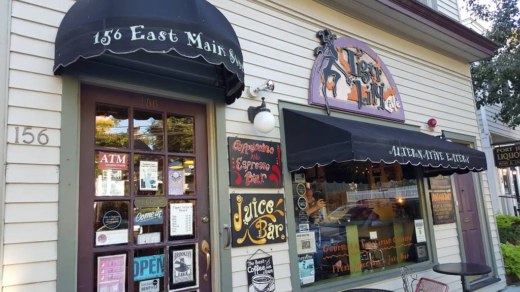 Tiger Lily Cafe | cafe | 156 E Main St, Port Jefferson, NY 11777, USA | 6314767080 OR +1 631-476-7080
