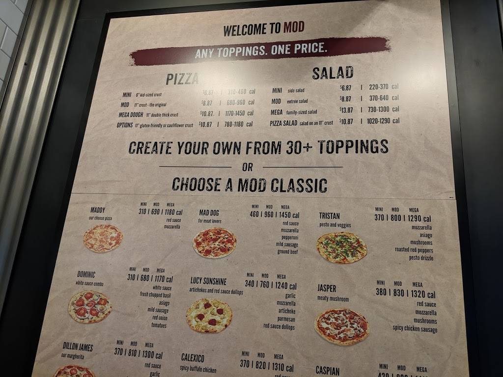 MOD Pizza | restaurant | 3820 Rainier Ave S, Seattle, WA 98118, USA | 2069286959 OR +1 206-928-6959