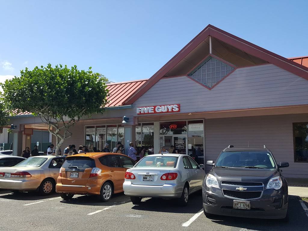 Five Guys | meal takeaway | 95-1249 Meheula Pkwy #210, Mililani, HI 96789, USA | 8083123407 OR +1 808-312-3407
