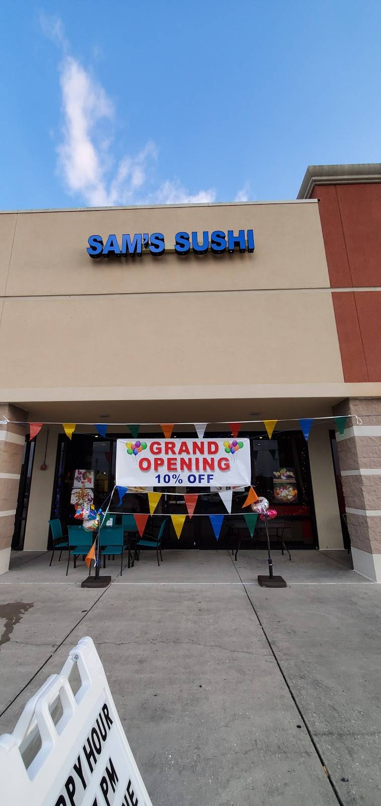 Sams Sushi | restaurant | 7210 US Hwy 19 N, Pinellas Park, FL 33781, USA | 7279547369 OR +1 727-954-7369