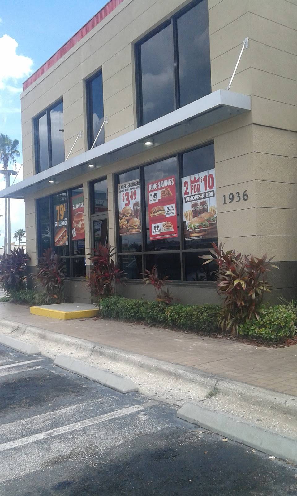 Burger King | restaurant | 1936 E Osceola Pkwy, Kissimmee, FL 34743, USA | 4073486470 OR +1 407-348-6470