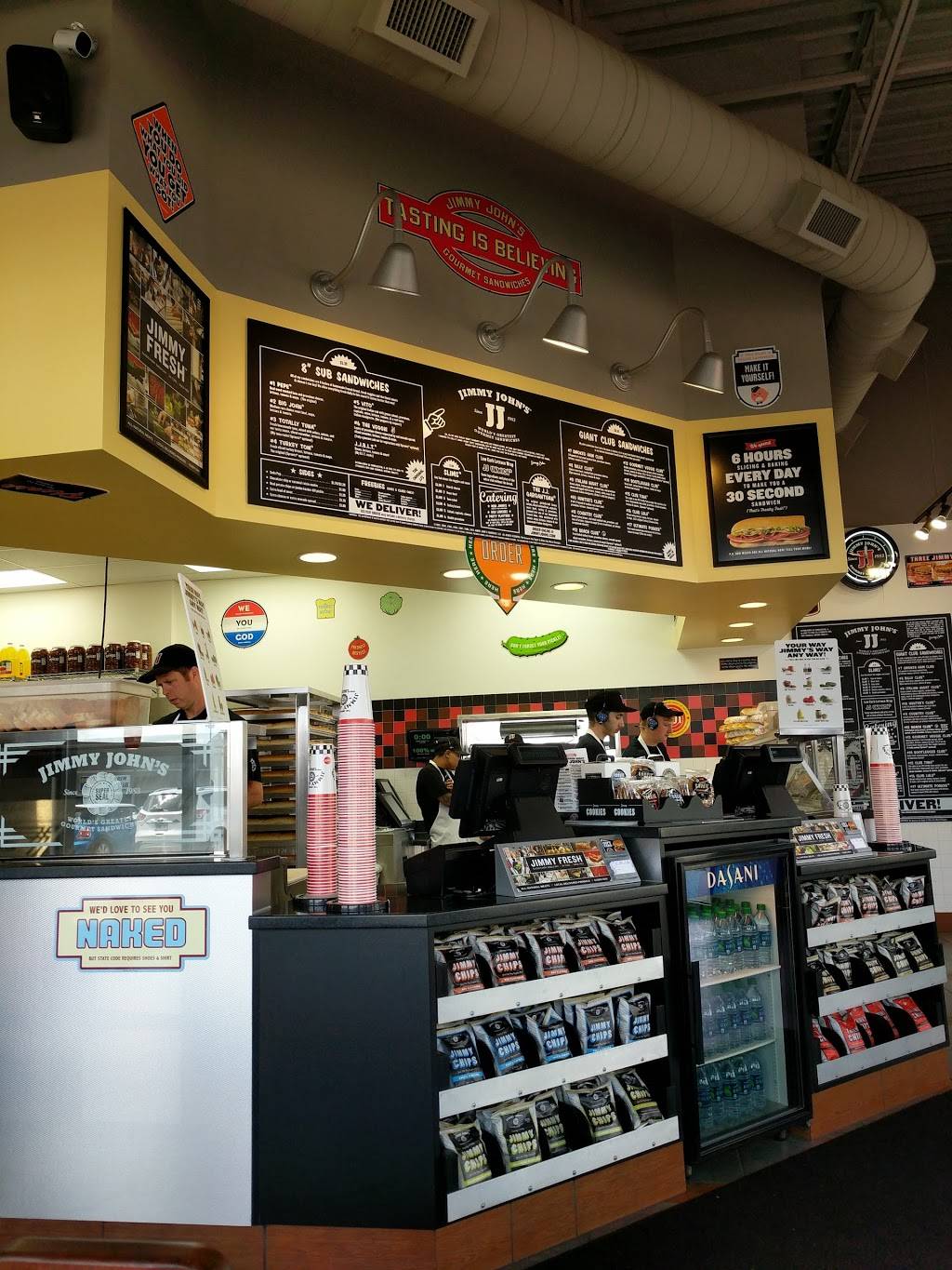 Jimmy Johns | meal delivery | 3428 Plainfield Ave NE, Grand Rapids, MI 49525, USA | 6163659300 OR +1 616-365-9300