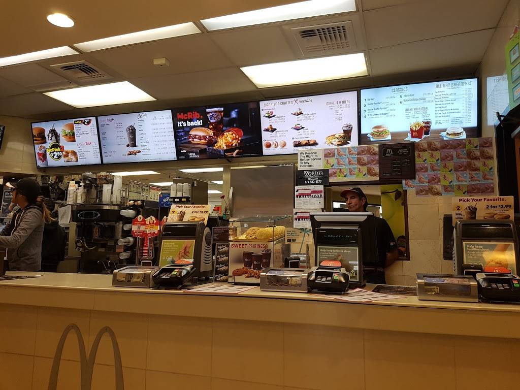 McDonalds | cafe | 5223 W Century Blvd, Los Angeles, CA 90045, USA | 3104101707 OR +1 310-410-1707