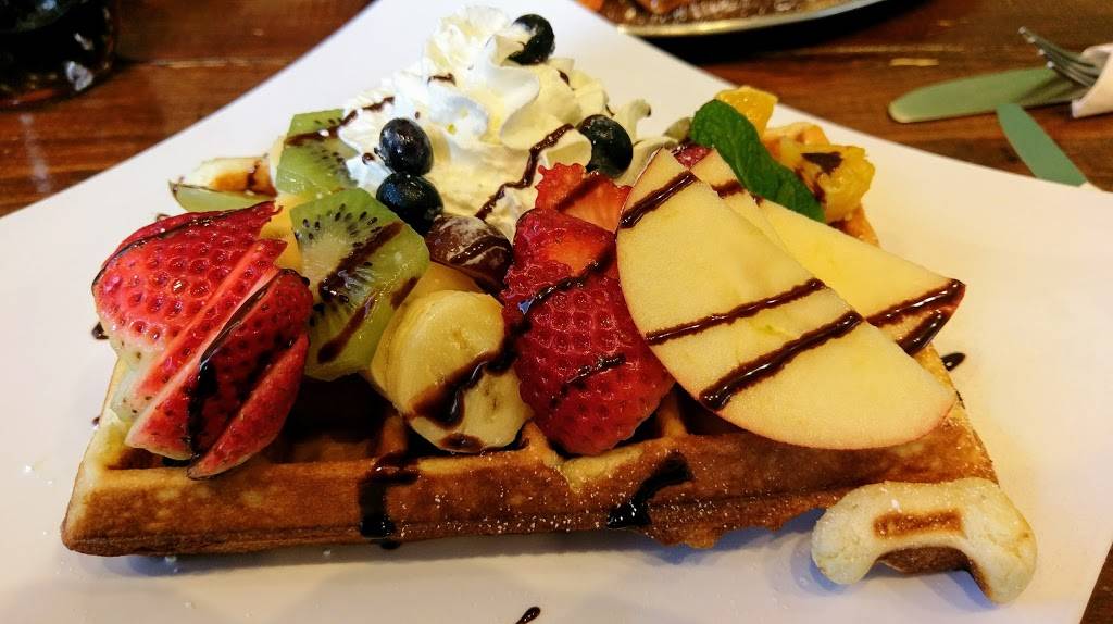 Belgium Waffle Haus | cafe | 18100 Chatsworth St E, Granada Hills, CA 91344, USA | 8183688400 OR +1 818-368-8400