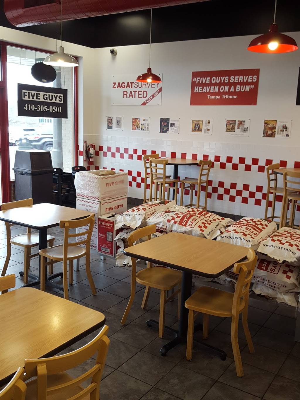 Five Guys | meal takeaway | 1157 Annapolis Rd, Odenton, MD 21113, USA | 4103050501 OR +1 410-305-0501