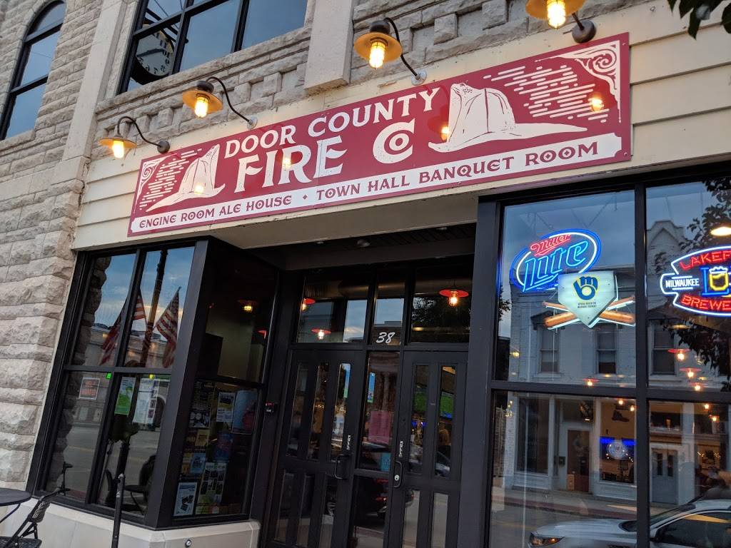 Door County Fire Company | restaurant | 38 S 3rd Ave, Sturgeon Bay, WI 54235, USA | 9208180625 OR +1 920-818-0625