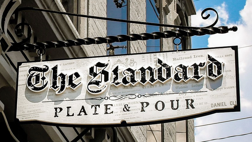 The Standard Plate & Pour | restaurant | 207 E Main St, New Albany, IN 47150, USA | 8125901055 OR +1 812-590-1055