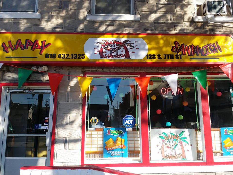Happy Sandwich Caribbean Cuisine | restaurant | 123 S 7th St, Allentown, PA 18101, USA | 6104321325 OR +1 610-432-1325