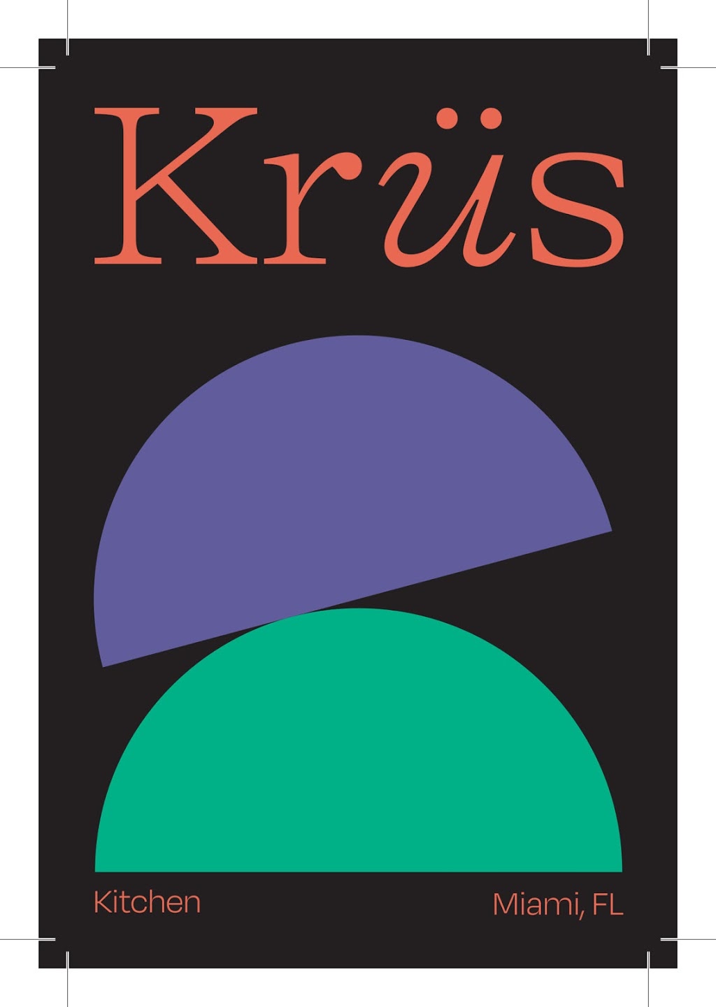 Krüs Kitchen | restaurant | 3413 Main Hwy, Miami, FL 33133, USA | 7865183998 OR +1 786-518-3998