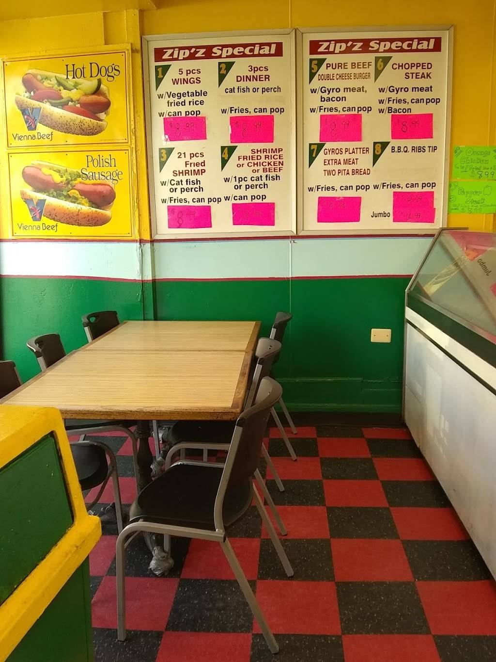 Zip Z Express | restaurant | 1635 Howard St, Chicago, IL 60626, USA | 7734658868 OR +1 773-465-8868