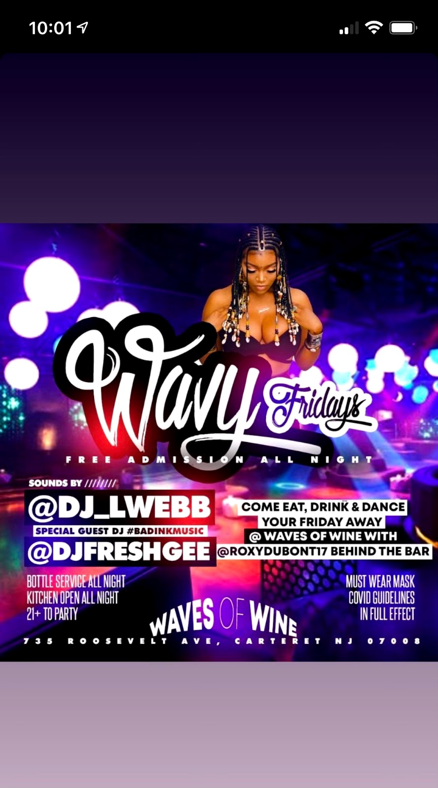 Waves of wine | restaurant | 735 Roosevelt Ave, Carteret, NJ 07008, USA | 7323520295 OR +1 732-352-0295