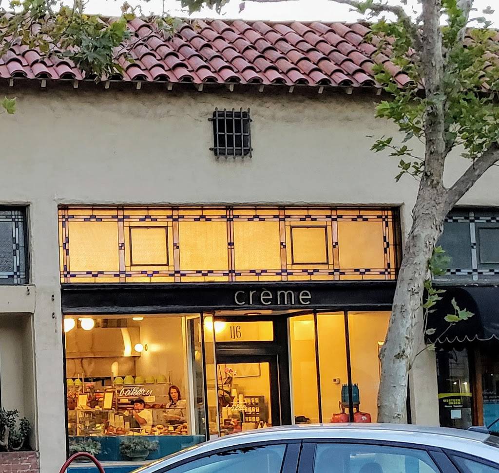 Crème Bakery | restaurant | 116 Harvard Ave N, Claremont, CA 91711, USA | 9097415115 OR +1 909-741-5115