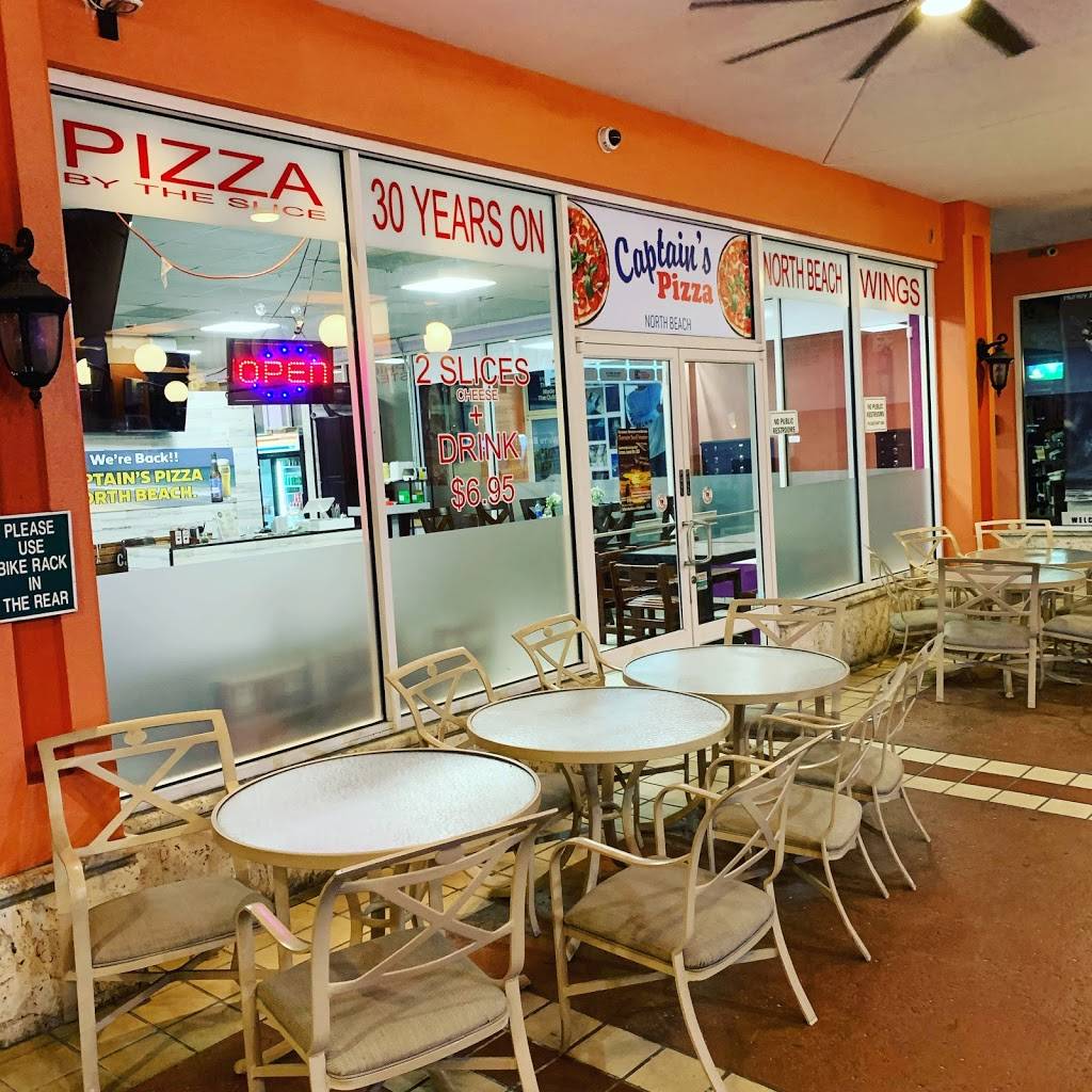 Captain’s Pizza North Beach | restaurant | 483 Mandalay Ave, Clearwater, FL 33767, USA | 7272238200 OR +1 727-223-8200