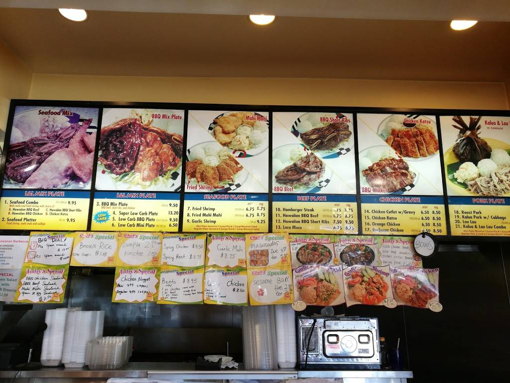 L&L Hawaiian Barbeque | restaurant | 1668 Decoto Rd, Union City, CA 94587, USA | 5103248838 OR +1 510-324-8838