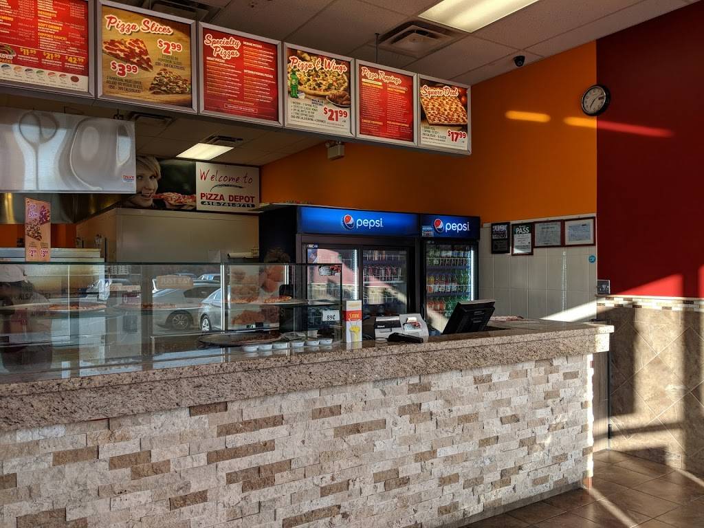 Pizza Depot | meal takeaway | 2013 Lawrence Ave W, York, ON M9N 1H4, Canada | 4167419711 OR +1 416-741-9711