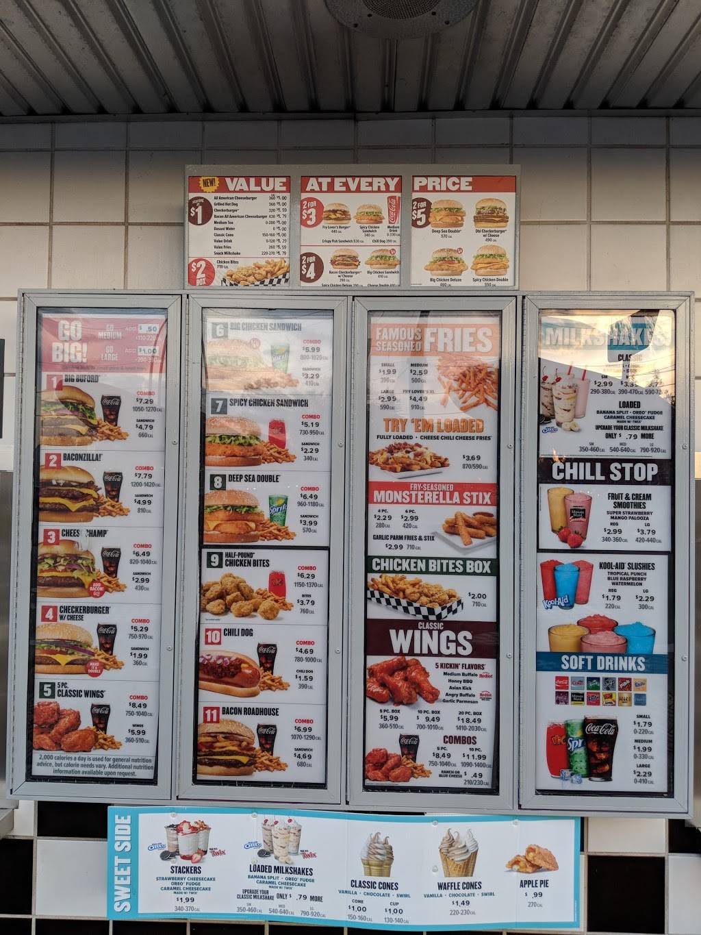 Checkers | restaurant | 3418 Hoedt Rd, Tampa, FL 33618, USA | 8139626456 OR +1 813-962-6456