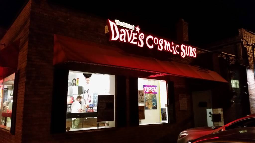 Daves Cosmic Subs | restaurant | 38233 Glenn Ave, Willoughby, OH 44094, USA | 4409548064 OR +1 440-954-8064