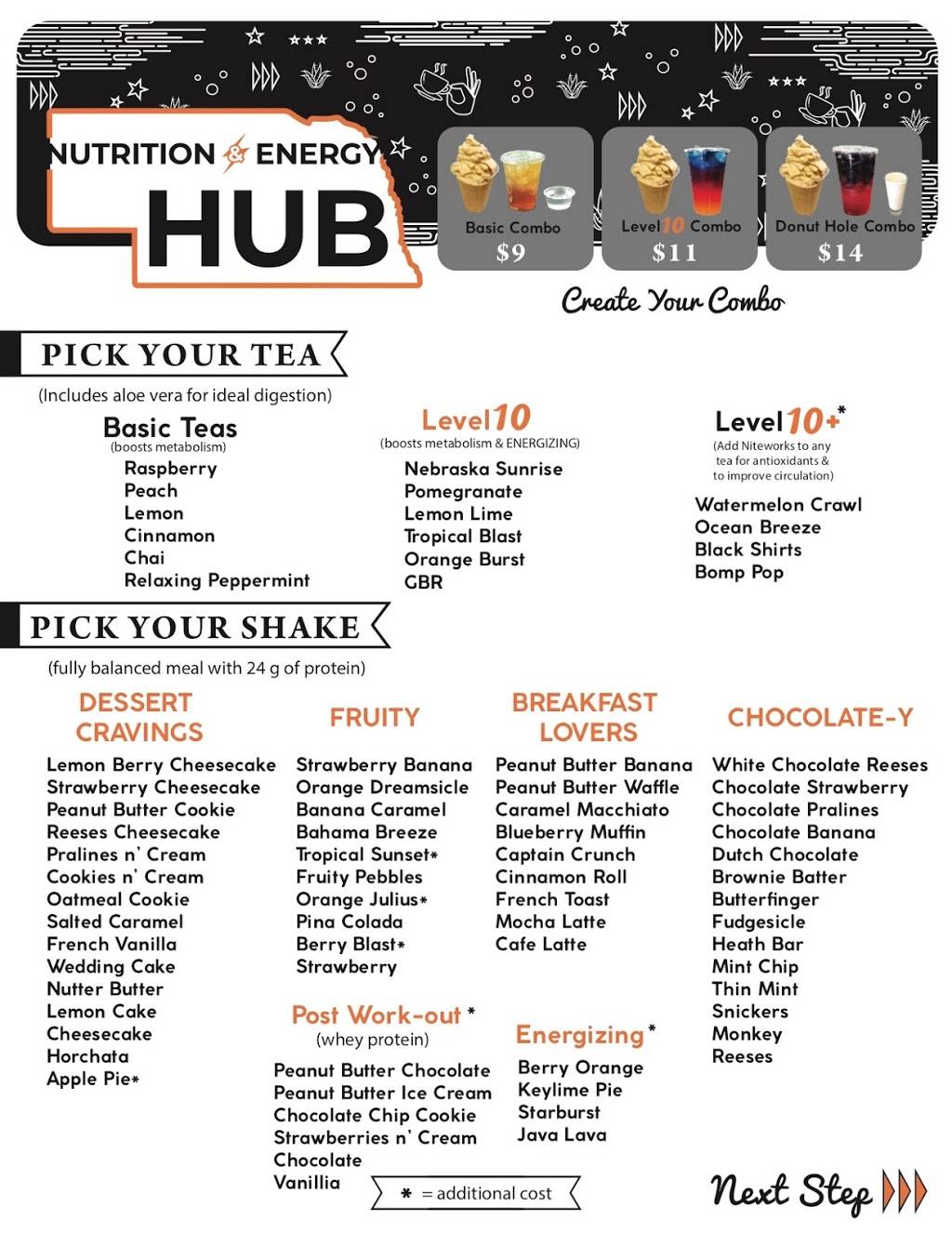 Nutrition & Energy Hub | restaurant | 8600 S 30th St Suite 110, Lincoln, NE 68516, USA | 2149145042 OR +1 214-914-5042