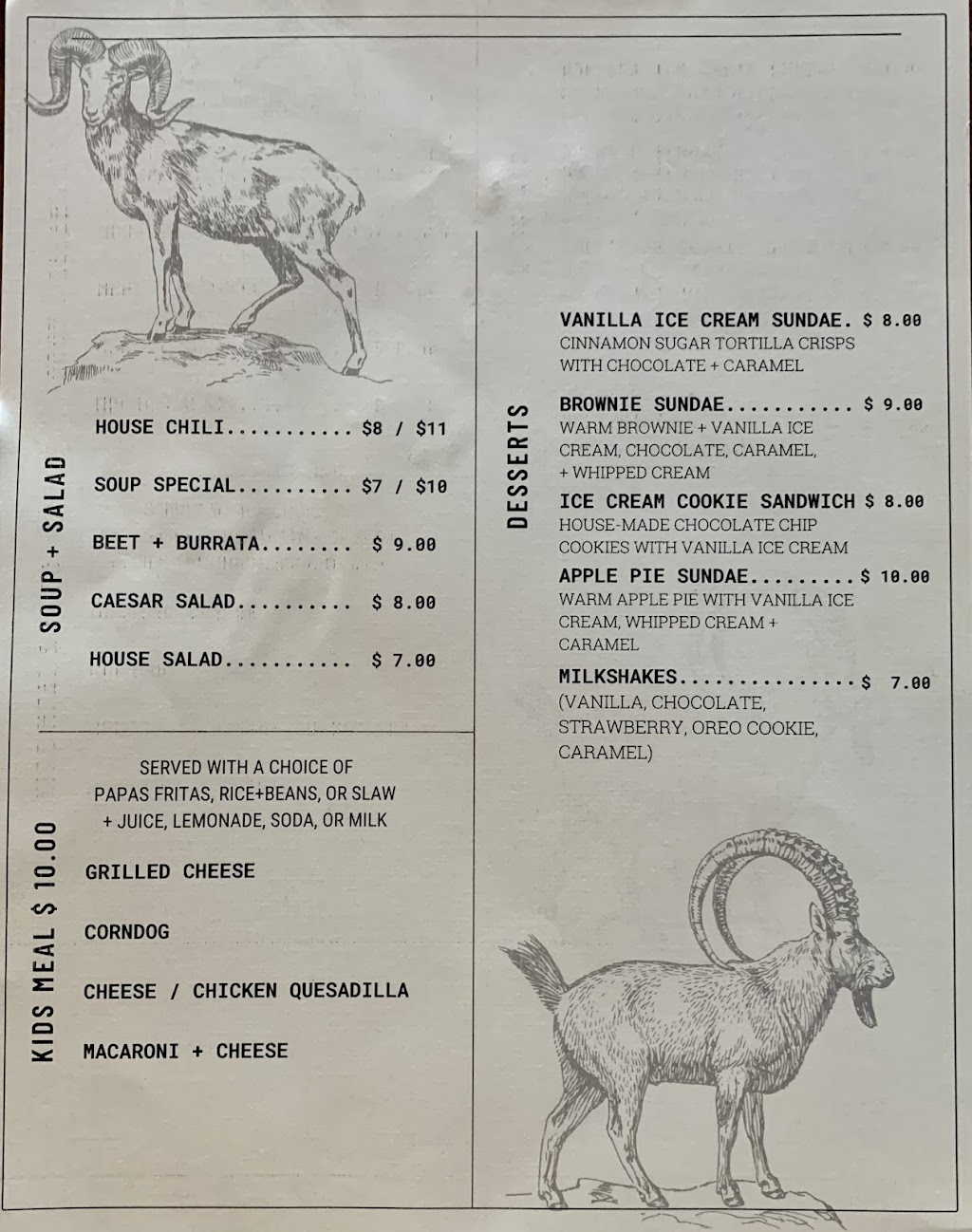 THE GOAT | restaurant | 2334 Carmel Valley Rd Suite A, Del Mar, CA 92014, USA | 8582999008 OR +1 858-299-9008