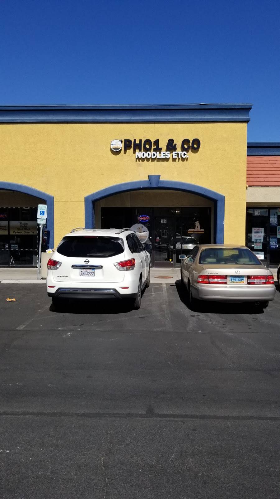 Pho1 & Co Noodles Etc | restaurant | 7450 W Cheyenne Ave #102, Las Vegas, NV 89129, USA | 7252515033 OR +1 725-251-5033