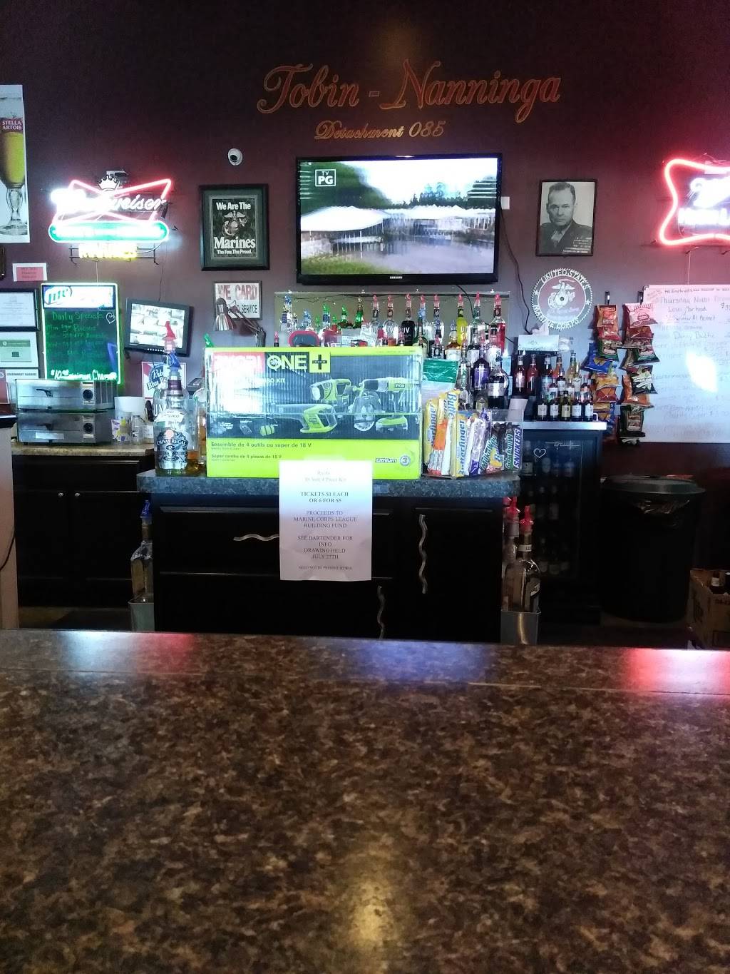 Marine Corps League | restaurant | 13370 Garman Rd, Pekin, IL 61554, USA | 3093468888 OR +1 309-346-8888