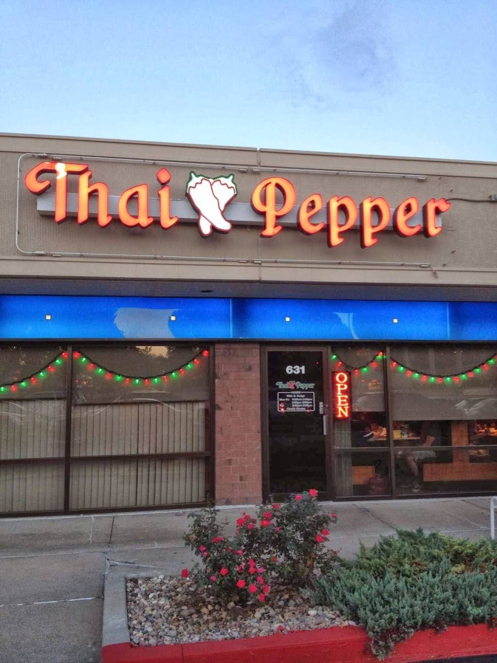 Thai Pepper | restaurant | 631 N 114th St, Omaha, NE 68154, USA | 4024459490 OR +1 402-445-9490