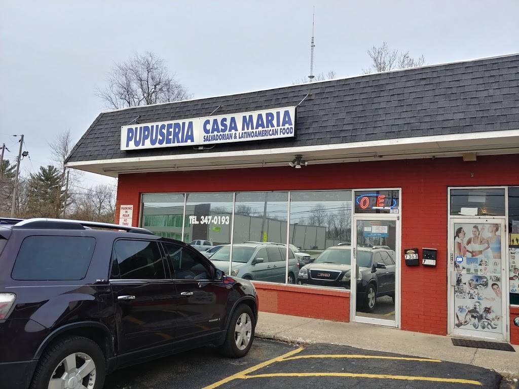 Pupuseria Casa Maria | restaurant | 7363 N Michigan Rd, Indianapolis, IN 46268, USA | 3173470193 OR +1 317-347-0193