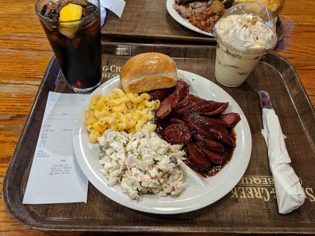 Spring Creek Barbeque | restaurant | 14941 Midway Rd, Addison, TX 75001, USA | 9723850970 OR +1 972-385-0970
